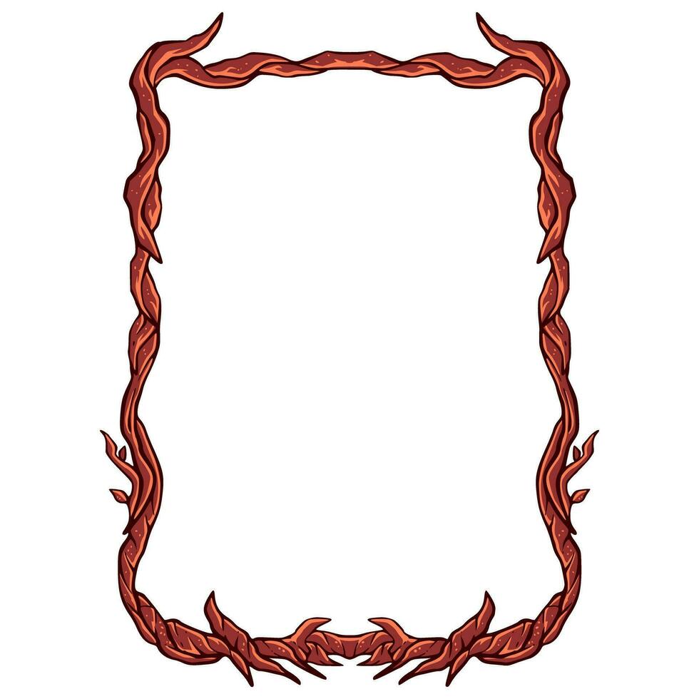 Frames Rooted Bordered Design vector