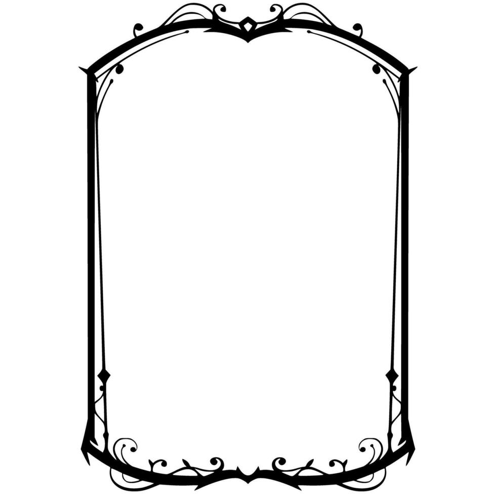 Frames Ornamental Illustration Design Vector Art