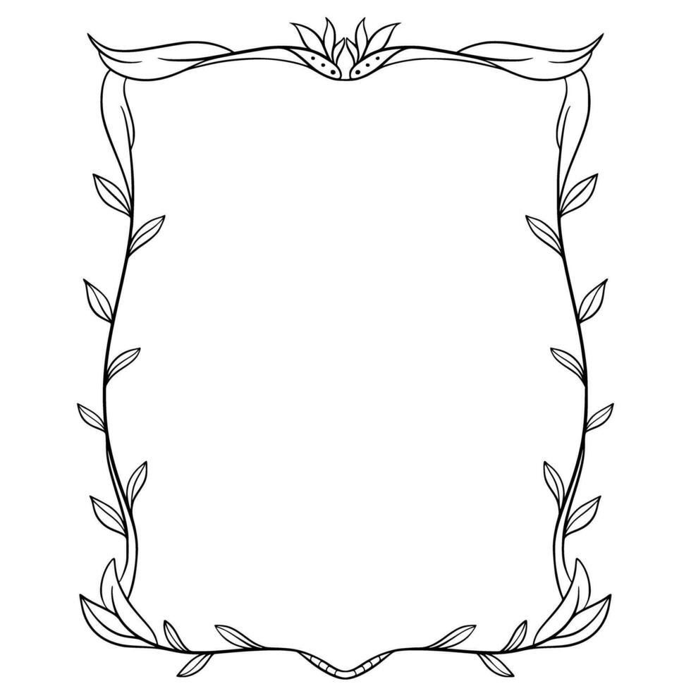 Frame Border Ornamental Design vector