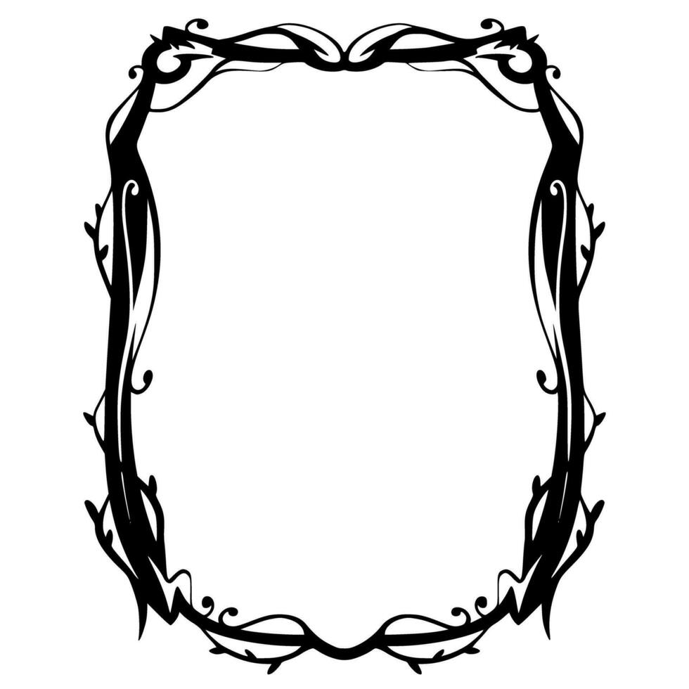 Frames Ornamental Illustration Design Vector Art