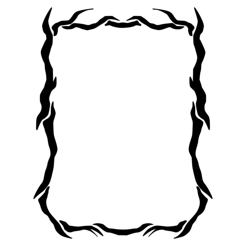 Frames Rooted Bordered Design vector