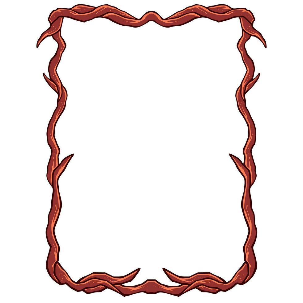 Frames Rooted Bordered Design vector