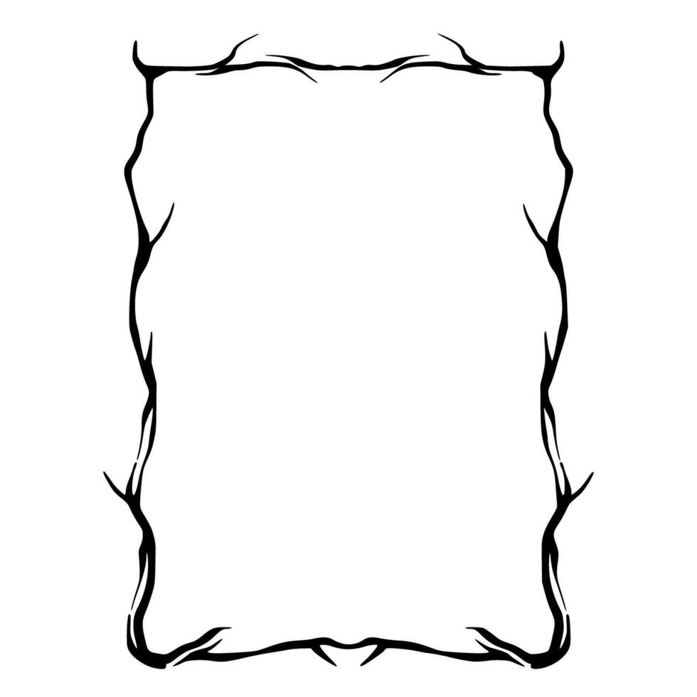 Frames Rooted Bordered Design vector