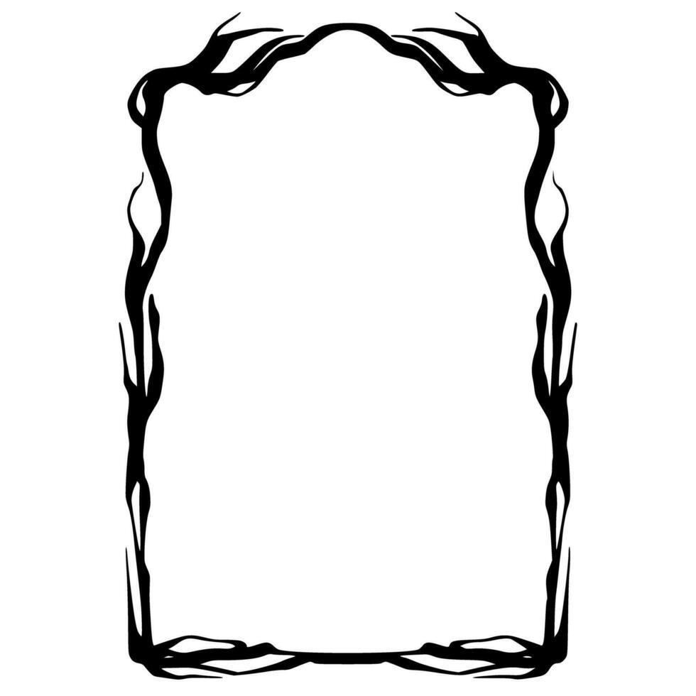 Frames Rooted Bordered Design vector