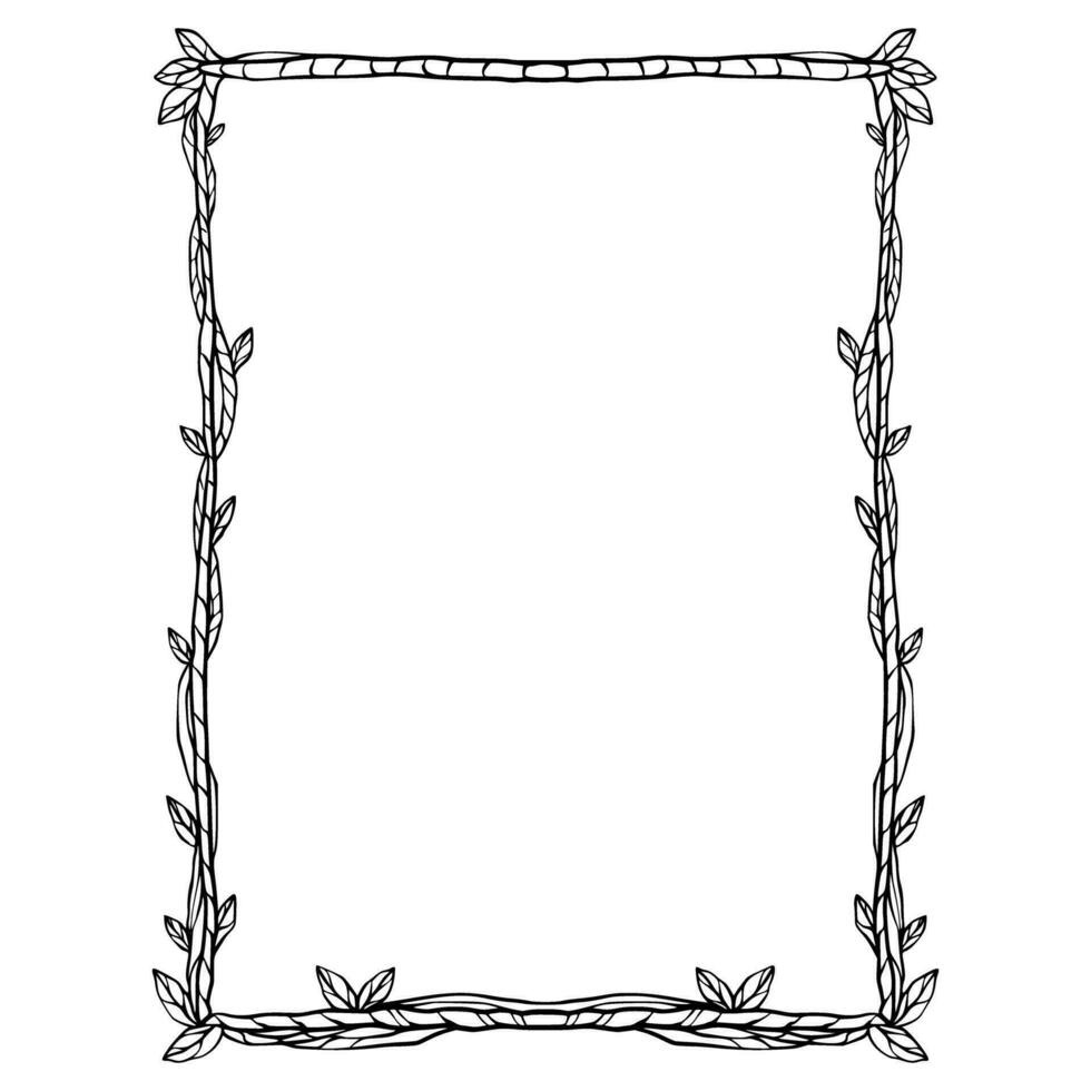 Frame Border Ornamental Design vector