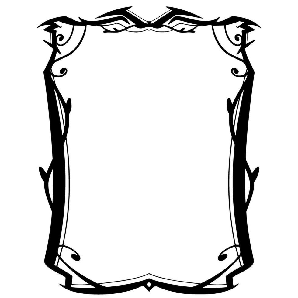 Frames Ornamental Illustration Design Vector Art