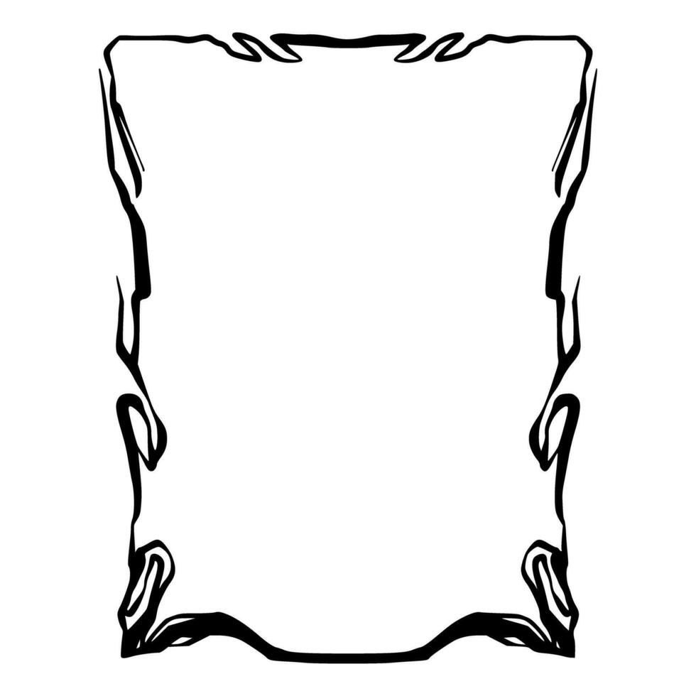 Frames Rooted Bordered Design vector