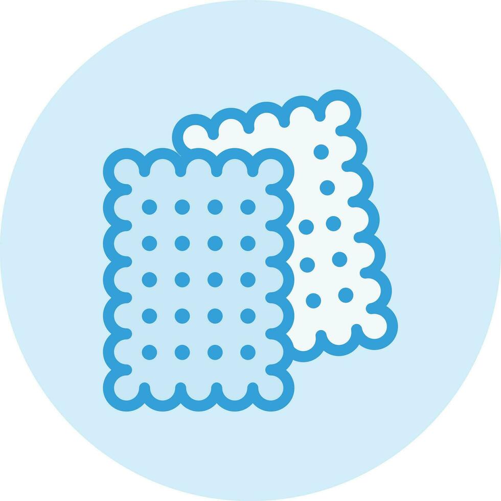 Biscuit Vector Icon Design Illustration