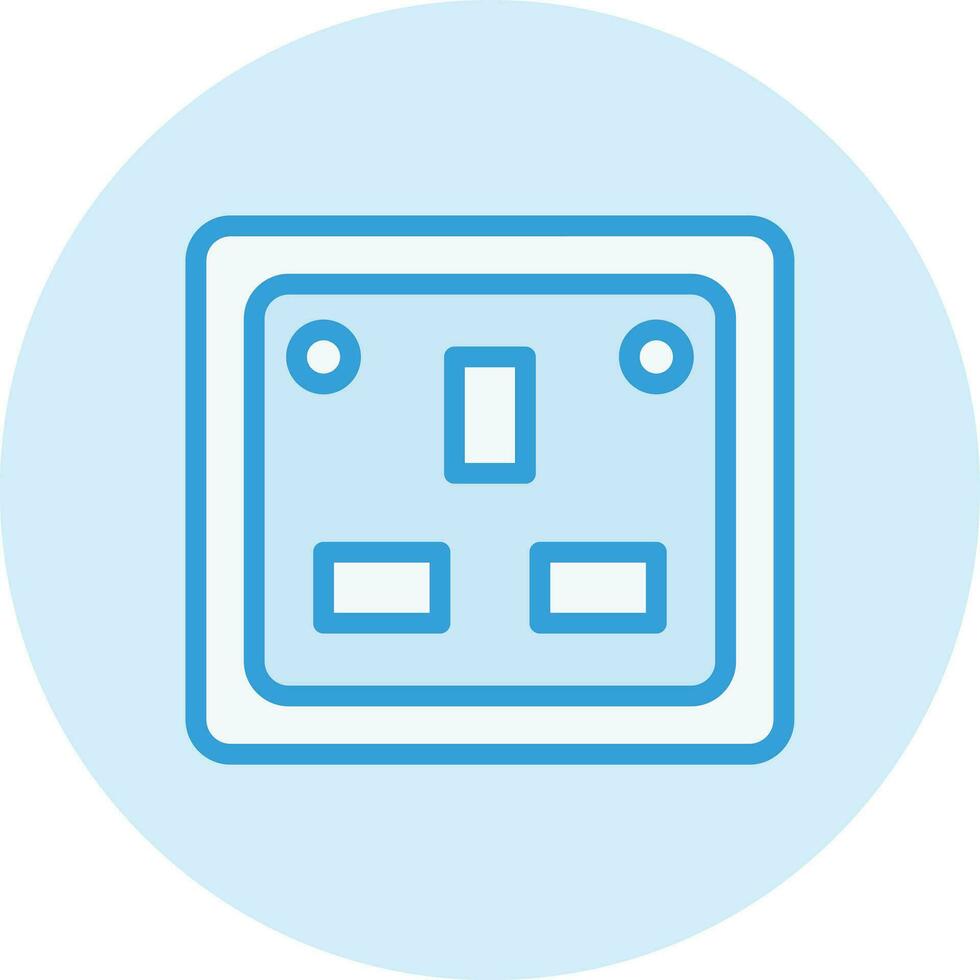 Socket Vector Icon Design Illustration