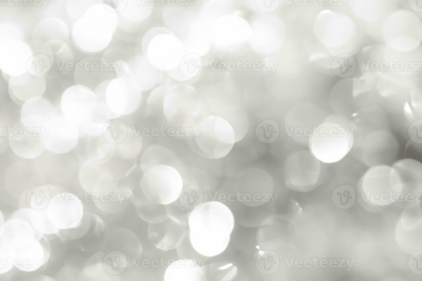 white blur abstract background. bokeh christmas blurred beautiful shiny Christmas lights photo