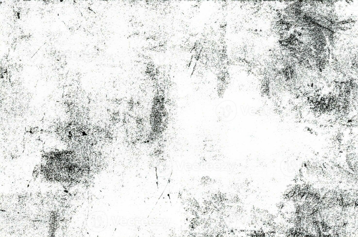 Rough black and white texture. Distressed overlay texture. Grunge background. Abstract textured effect. Black isolated on white background. photo