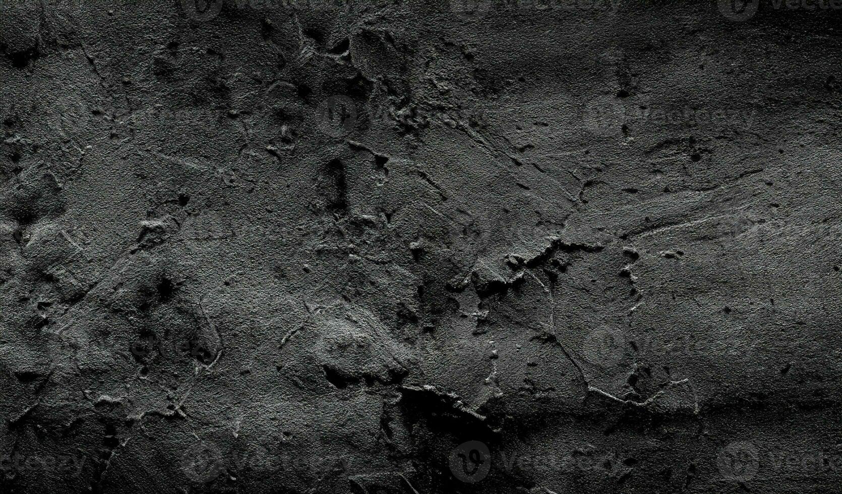 Old wall texture cement dark black gray  background abstract grey color design are light with white gradient background. photo