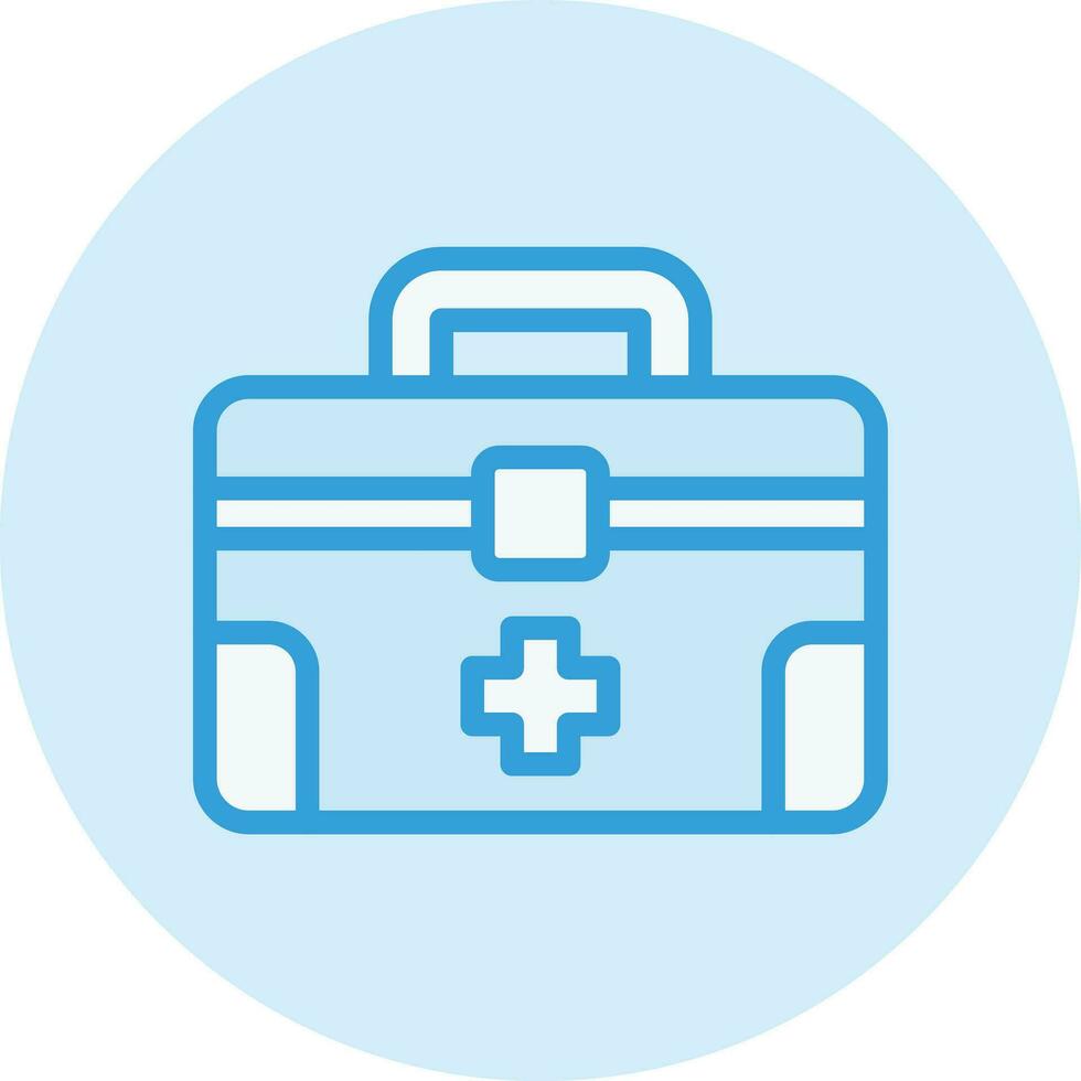 First Aid Kit Vector Icon Design Illustration