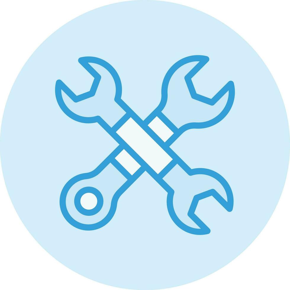 Wrench Vector Icon Design Illustration