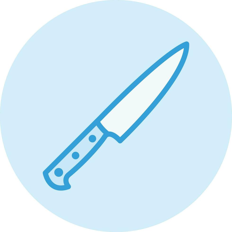 ilustración de diseño de icono de vector de cuchillo