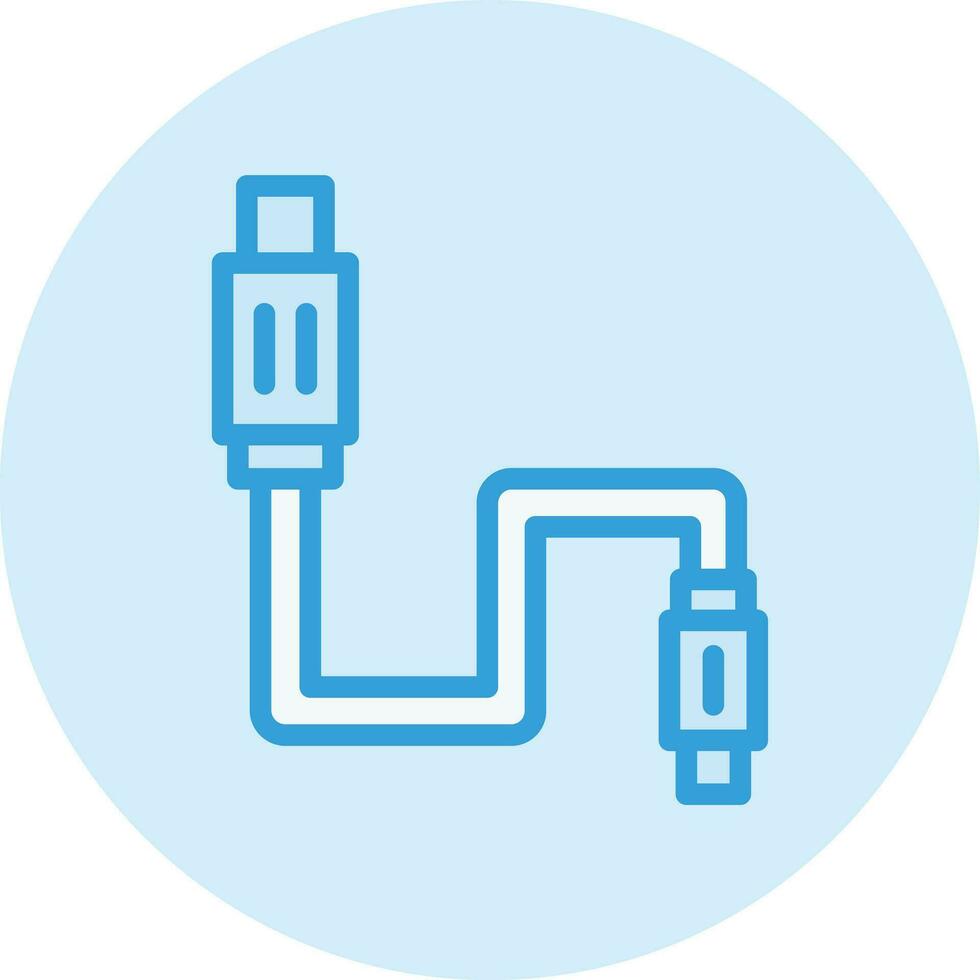 Cable Vector Icon Design Illustration