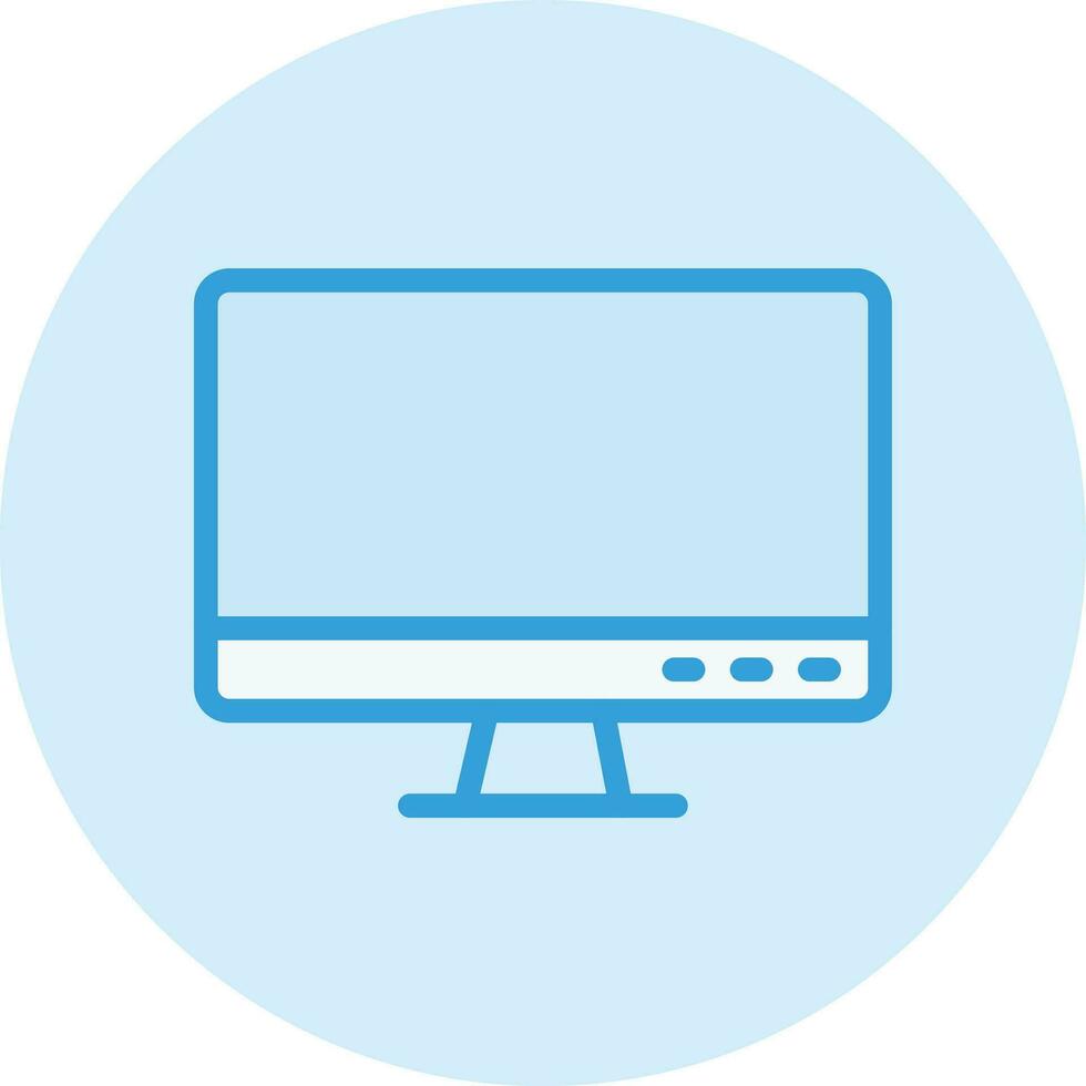 Computer Vector Icon Design Illustration