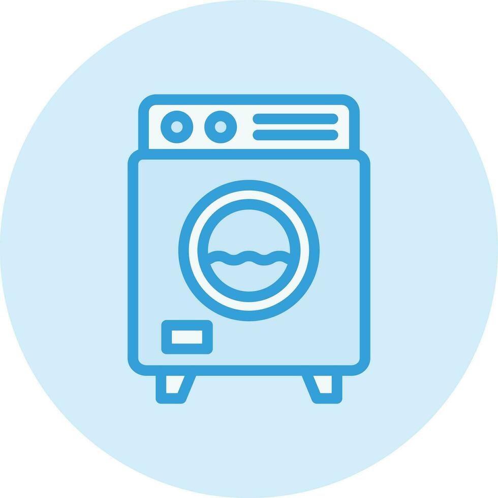 Washing machine Vector Icon Design Illustration