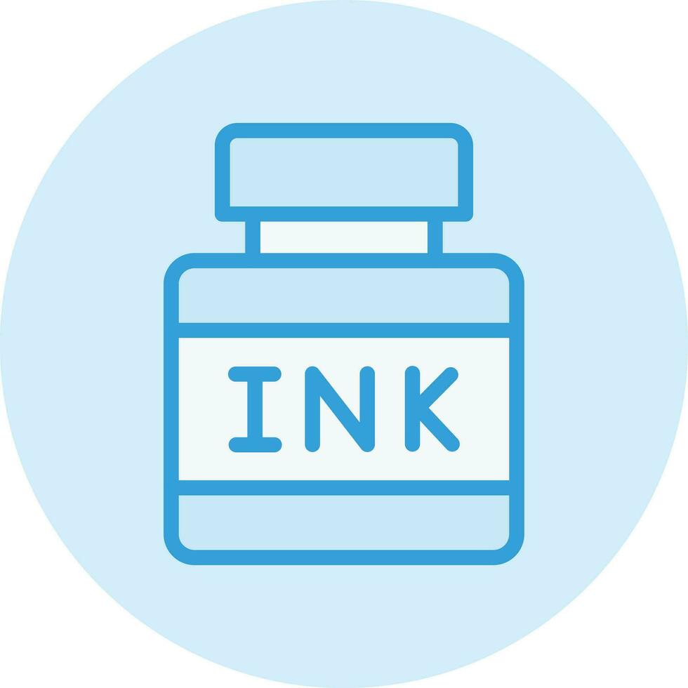 Ink Vector Icon Design Illustration