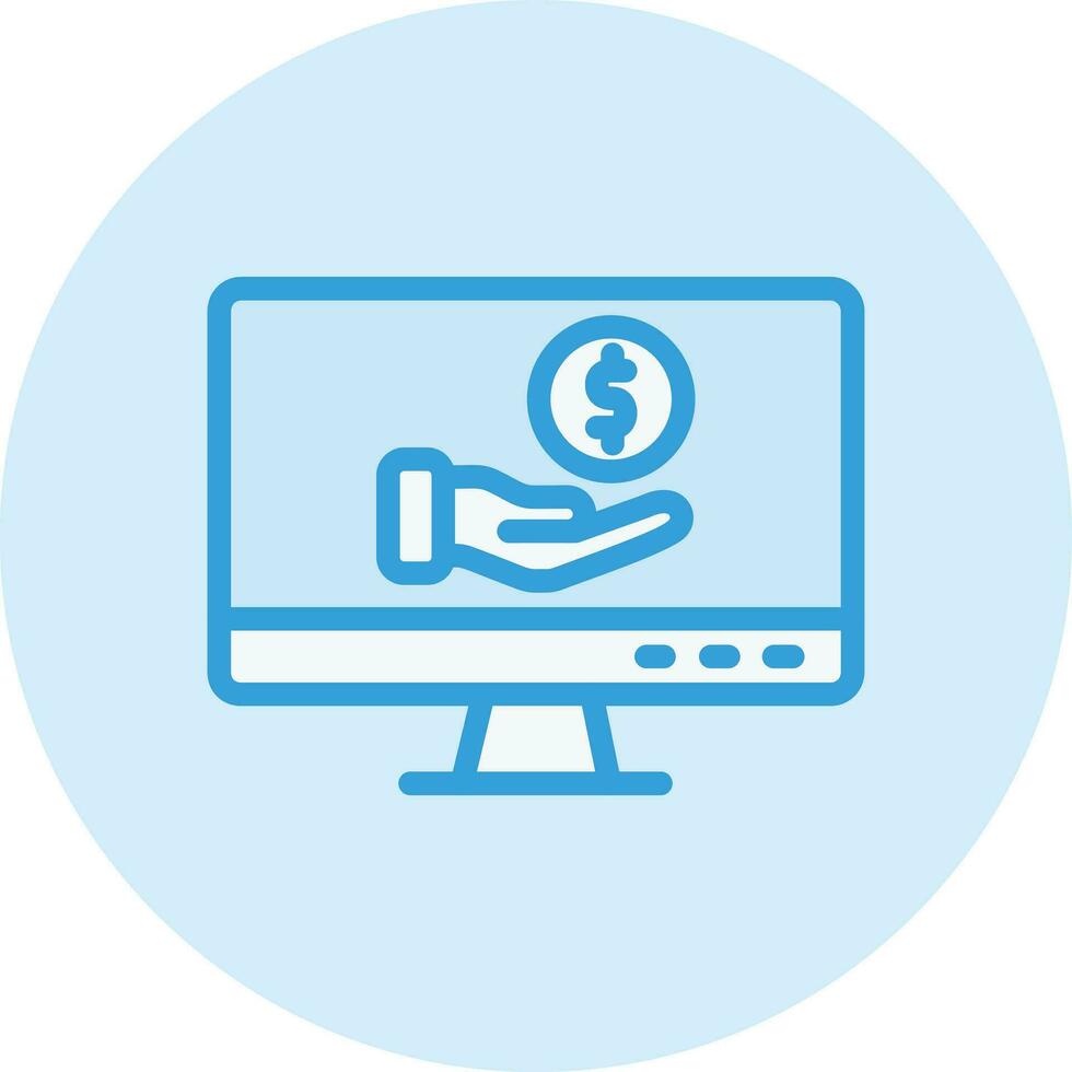 Debt Vector Icon Design Illustration