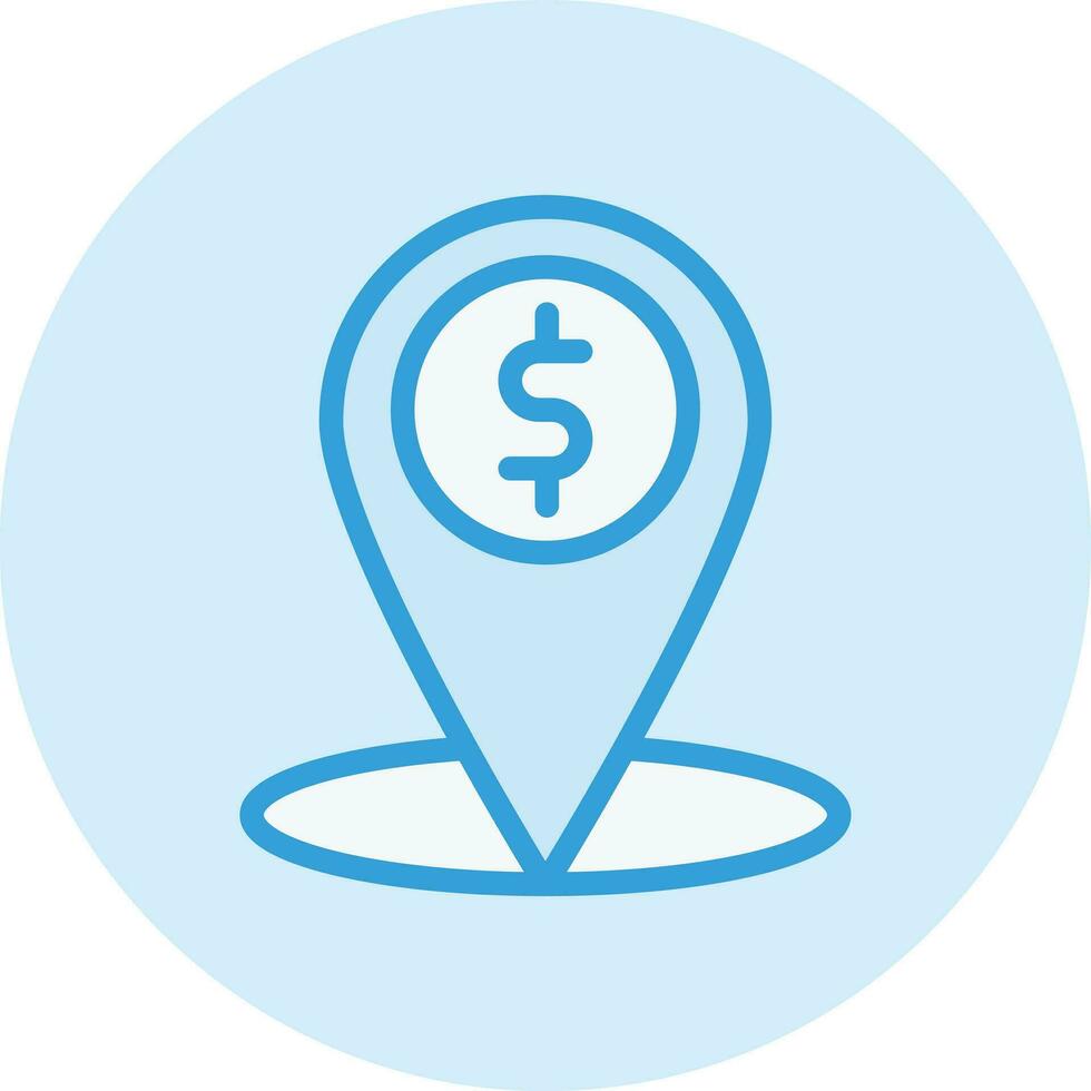 Atm location Vector Icon Design Illustration