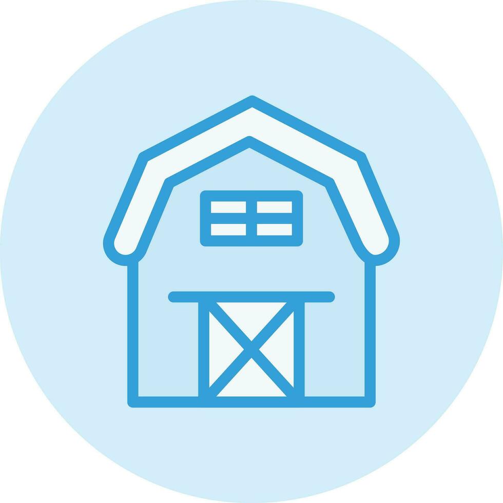 Barn Vector Icon Design Illustration