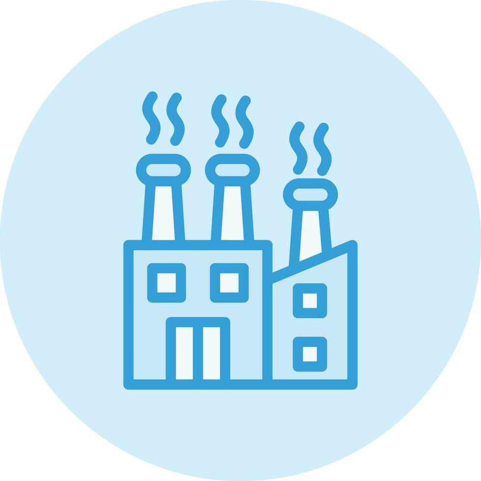 Factory Vector Icon Design Illustration