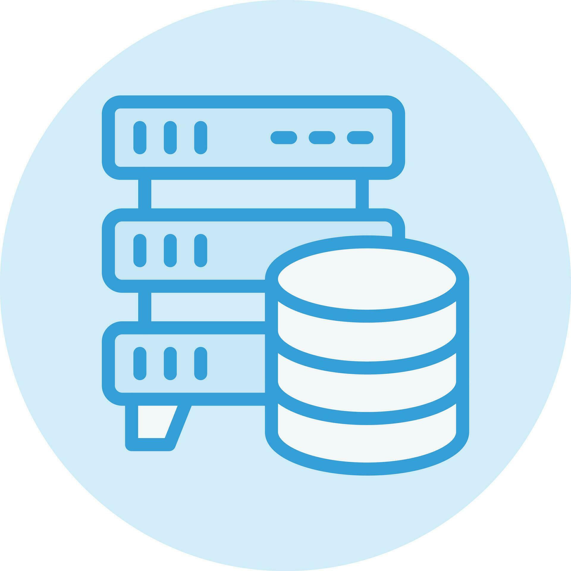 Database Storage Vector Icon Design Illustration 35958686 Vector Art at ...