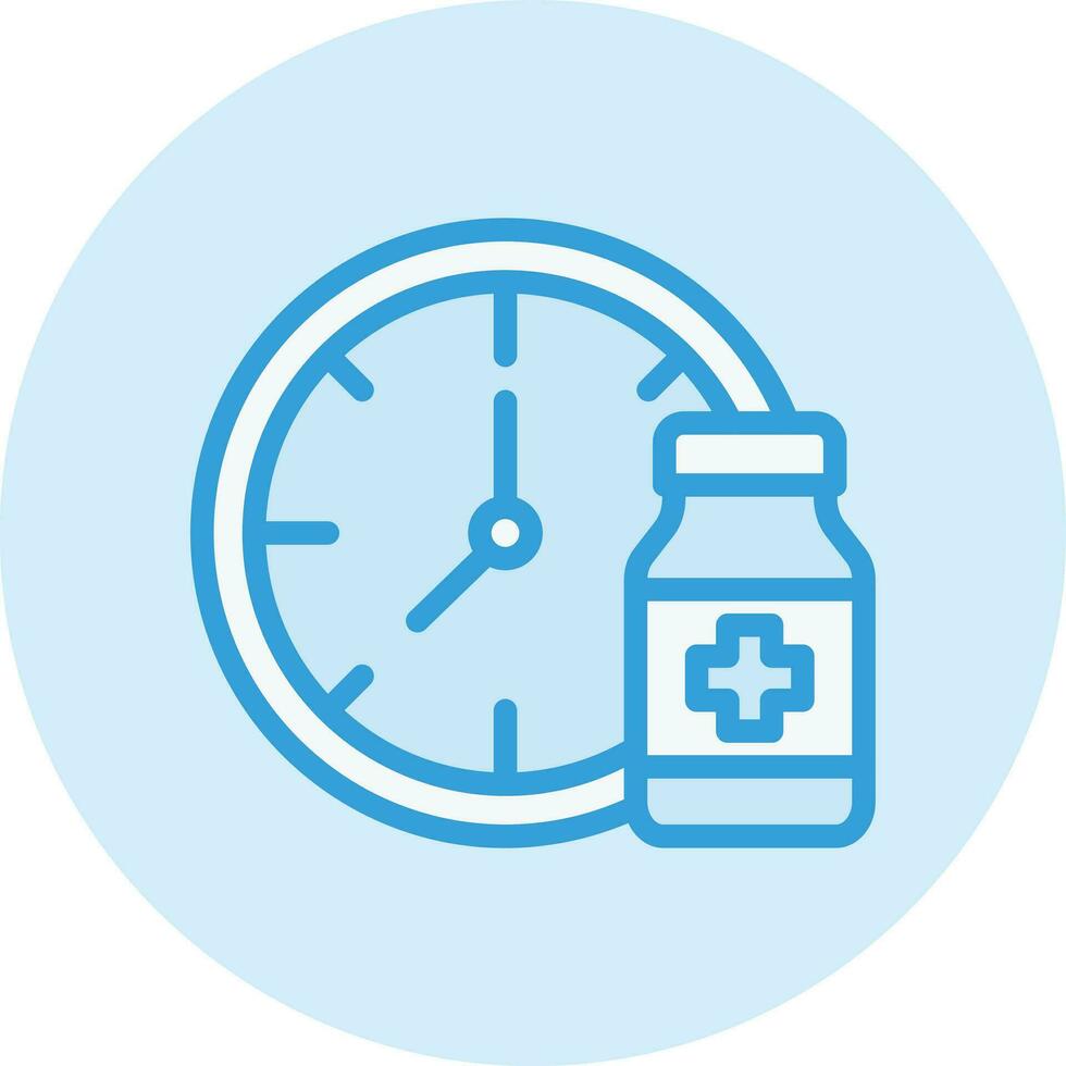 Clock Vector Icon Design Illustration