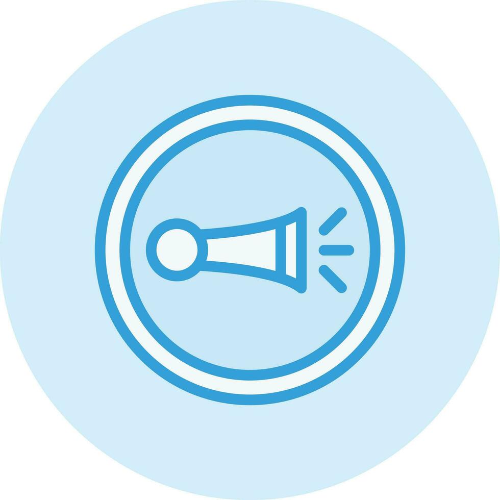 Horn Vector Icon Design Illustration