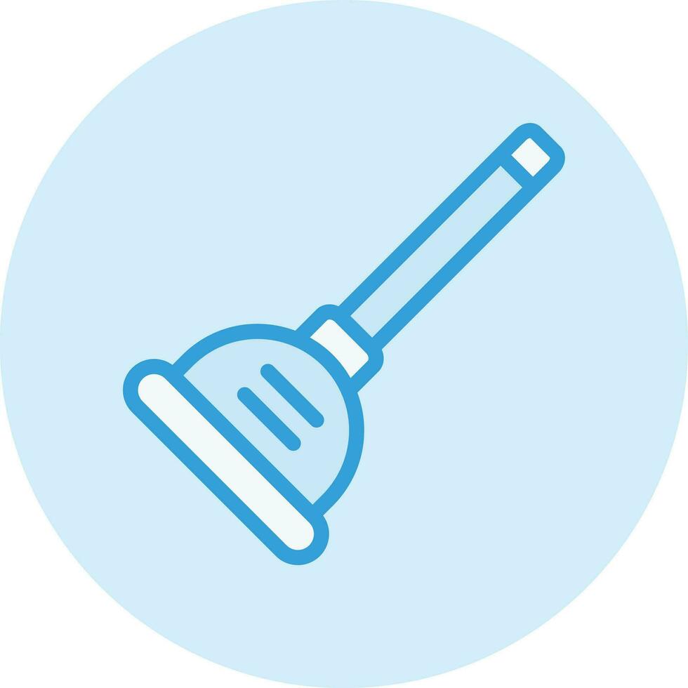 Plunger Vector Icon Design Illustration