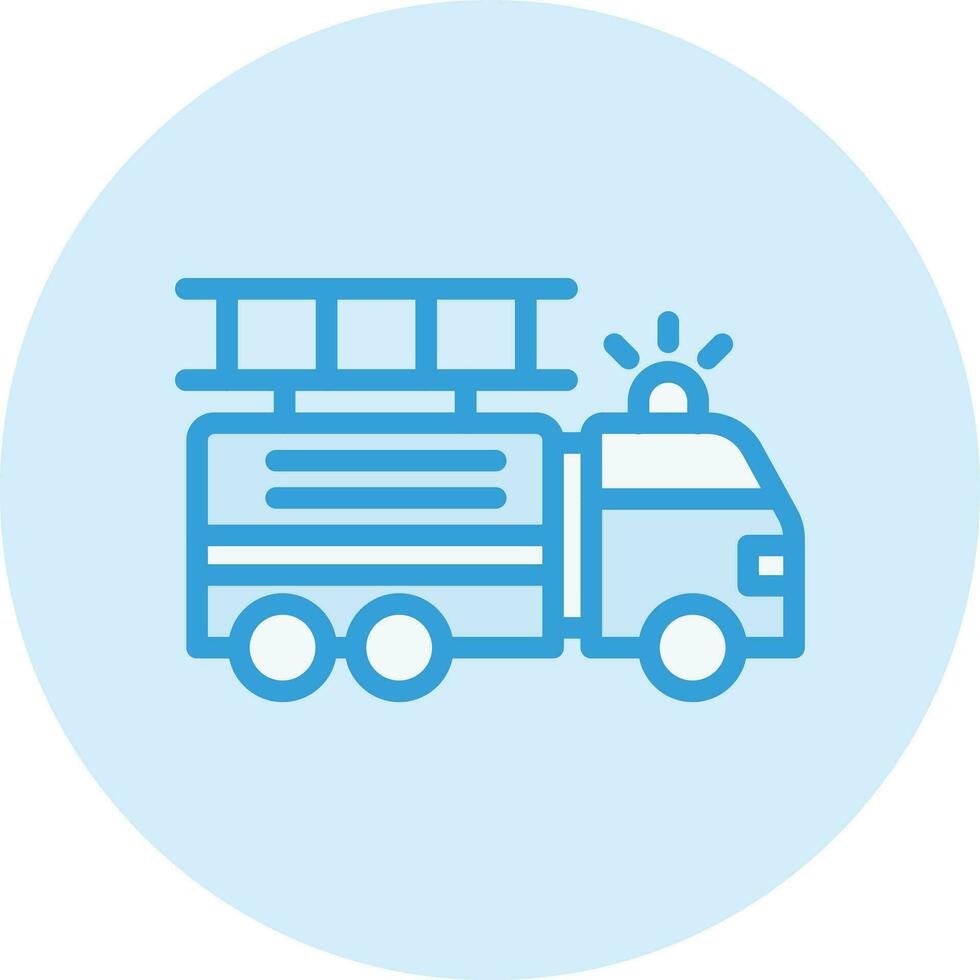 Fire truck Vector Icon Design Illustration