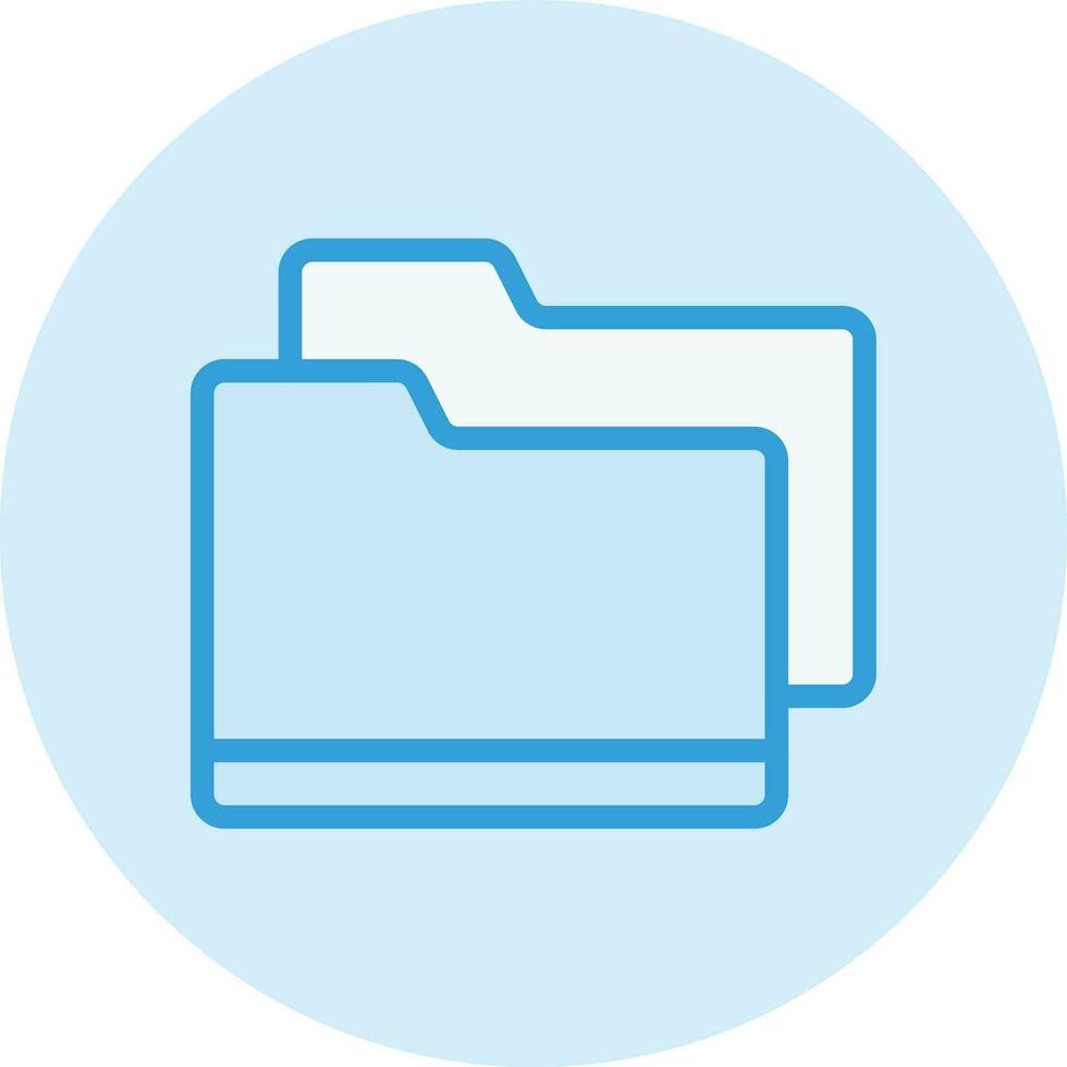 Folder Vector Icon Design Illustration