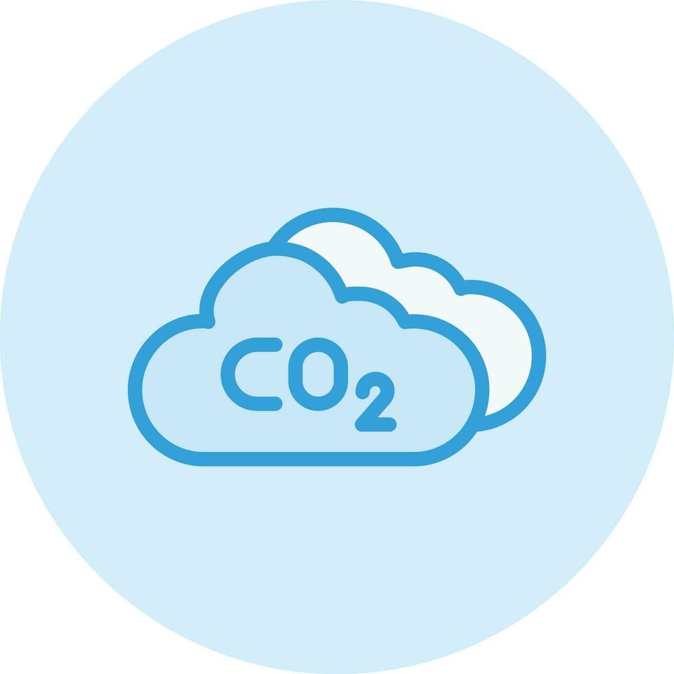 Carbon dioxide Vector Icon Design Illustration