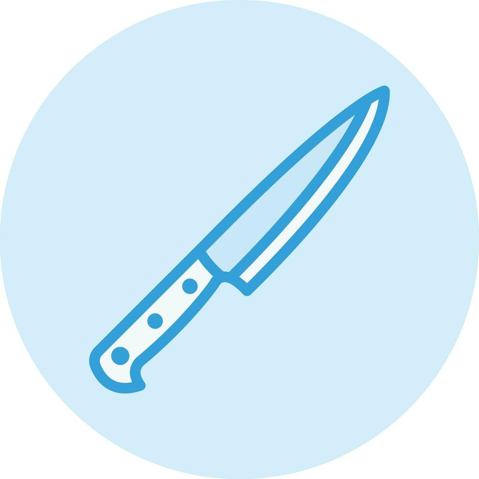 ilustración de diseño de icono de vector de cuchillo