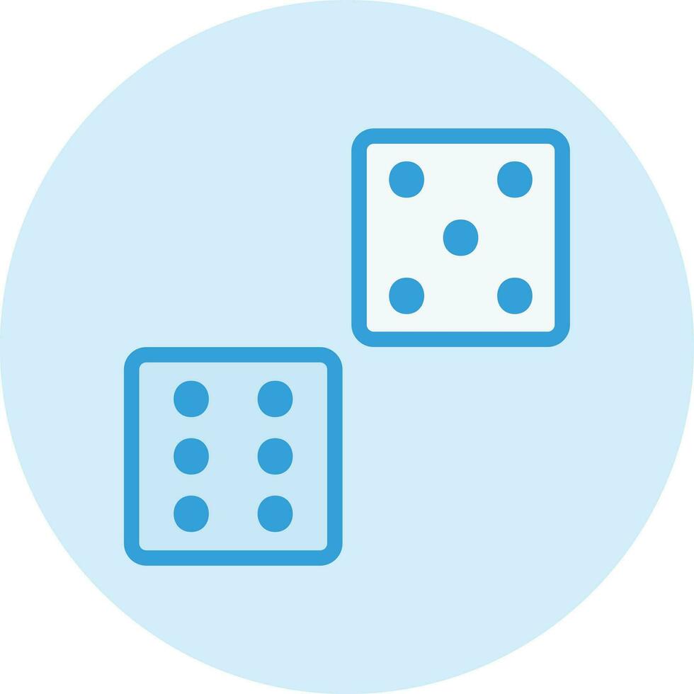 Dice Vector Icon Design Illustration