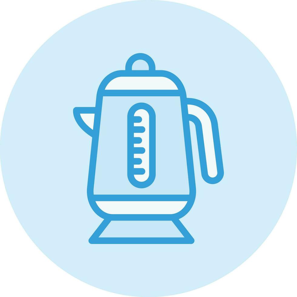 Electric Kettle Vector Icon Design Illustration