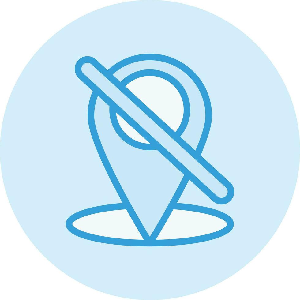 Location off Vector Icon Design Illustration