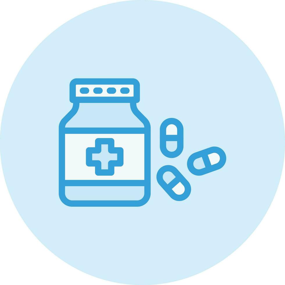 Sleeping Pills Vector Icon Design Illustration