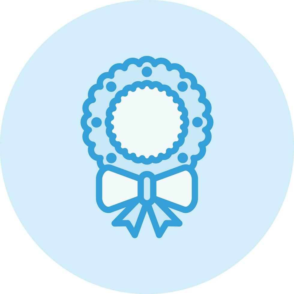 Wreath Vector Icon Design Illustration