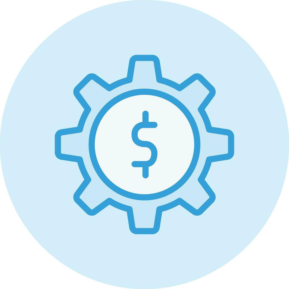 Cog wheel Vector Icon Design Illustration