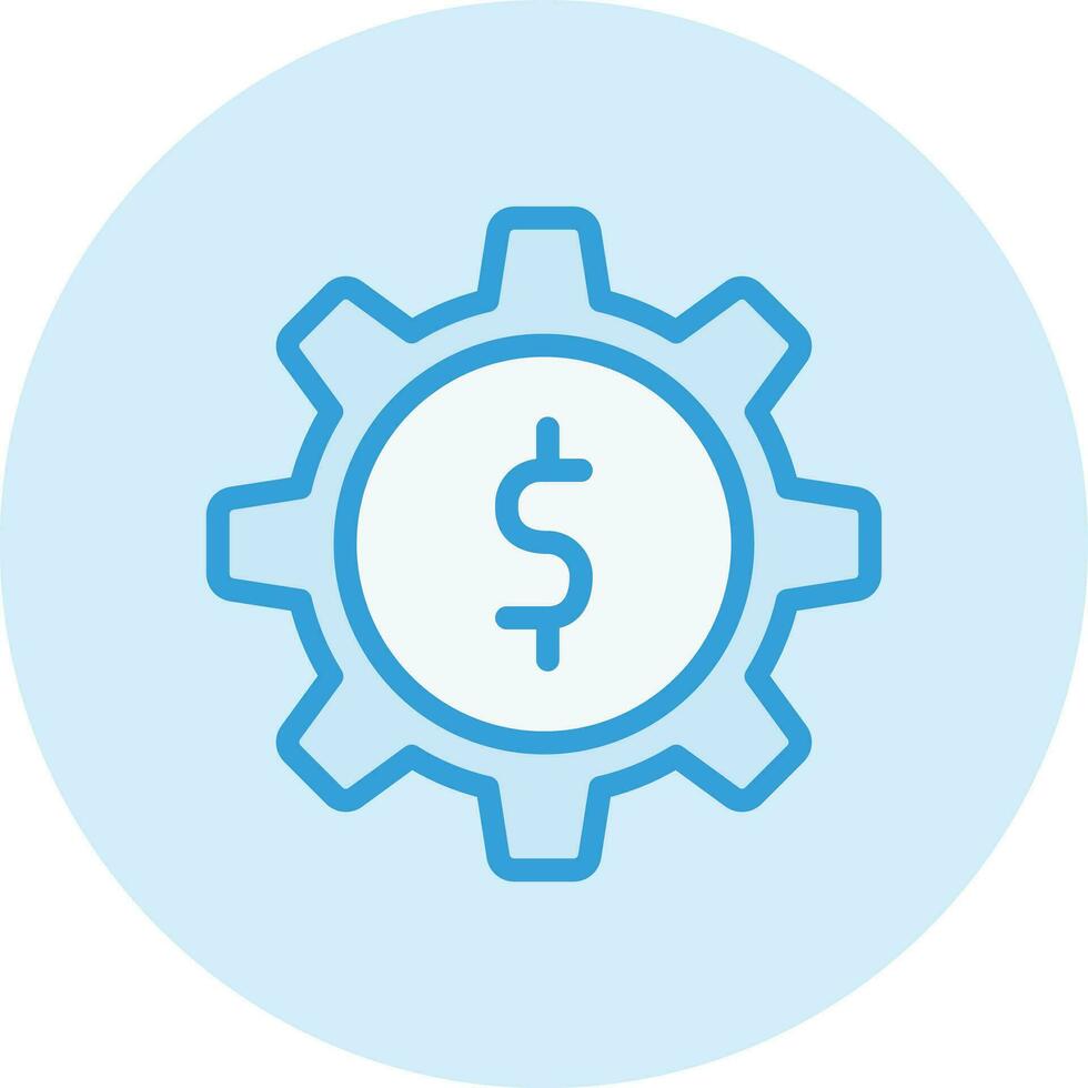 Cog wheel Vector Icon Design Illustration