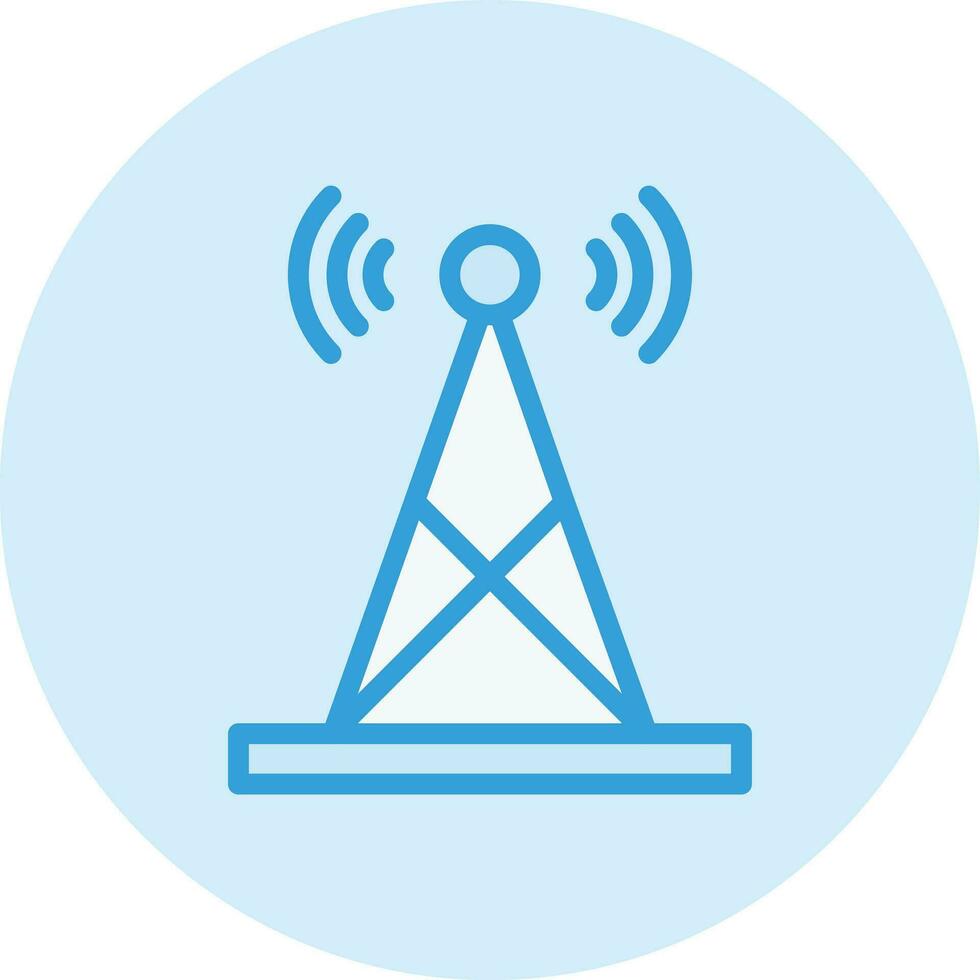 Signal tower Vector Icon Design Illustration