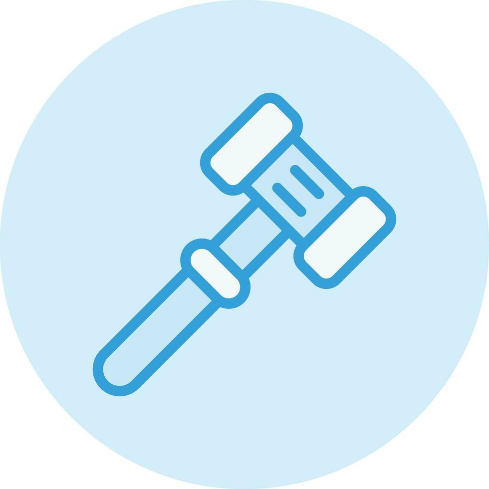 Gavel Vector Icon Design Illustration