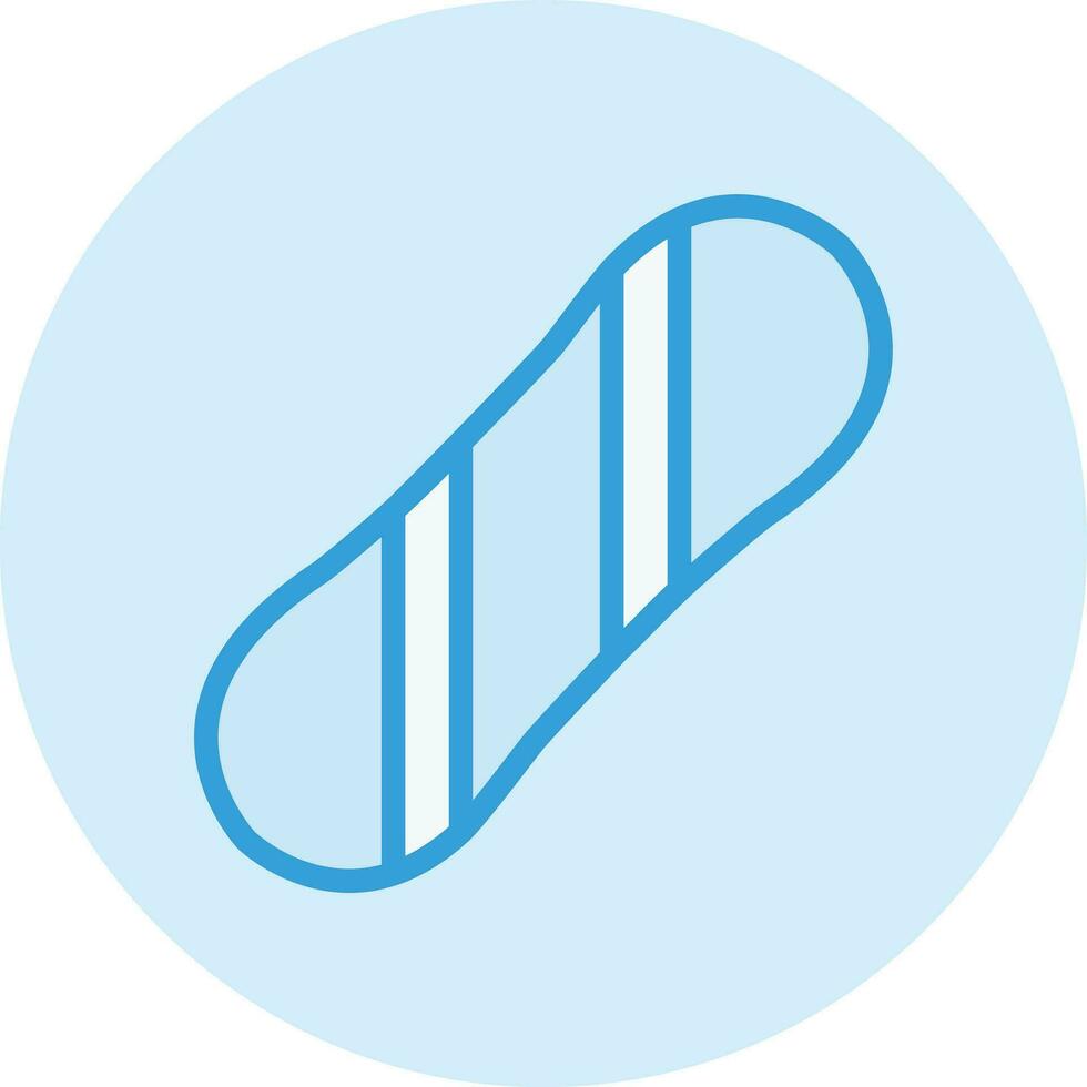 Snowboard Vector Icon Design Illustration