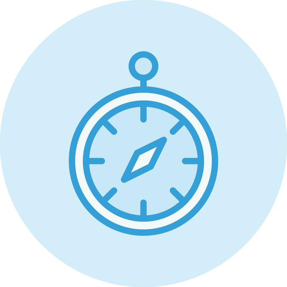Chronometer Vector Icon Design Illustration