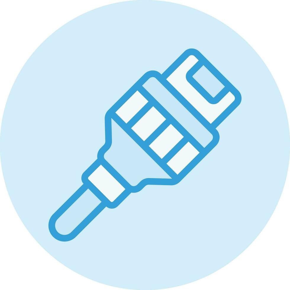 Rj45 Vector Icon Design Illustration