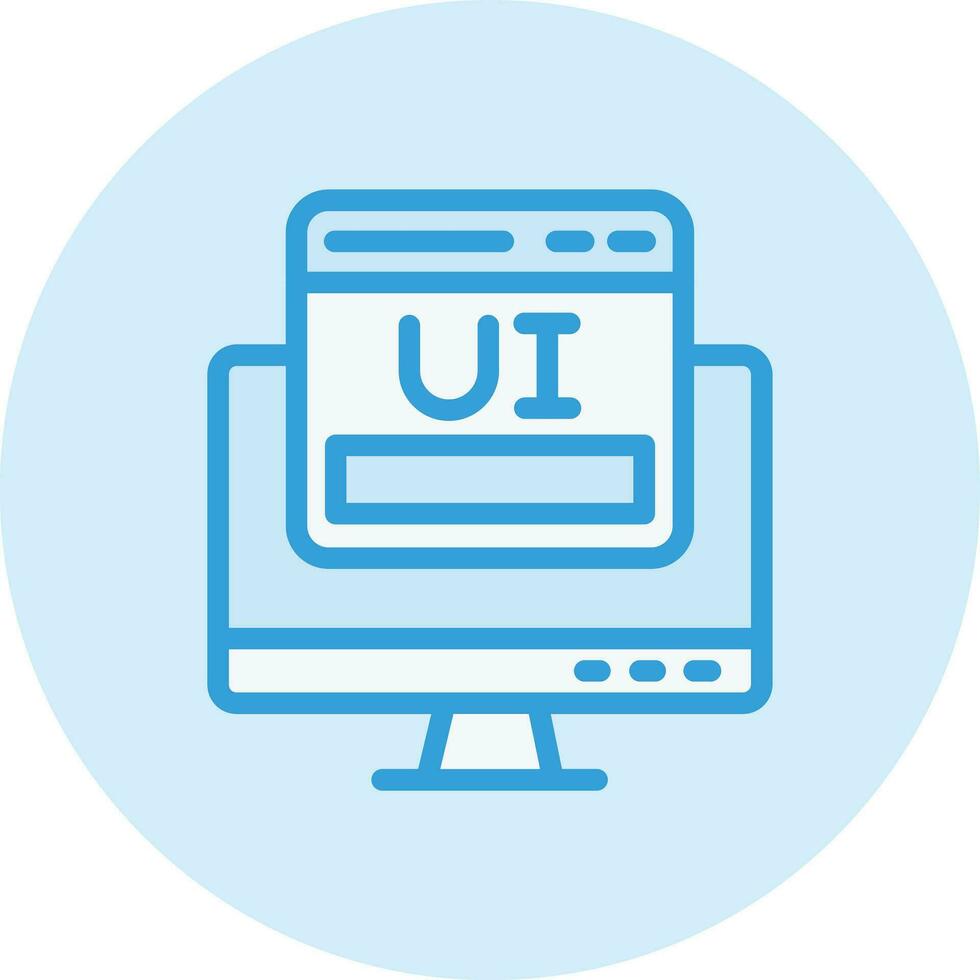 User interface Vector Icon Design Illustration
