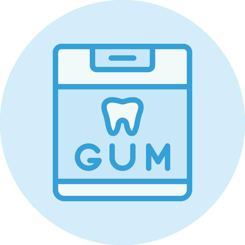 Chewing Gum Vector Icon Design Illustration