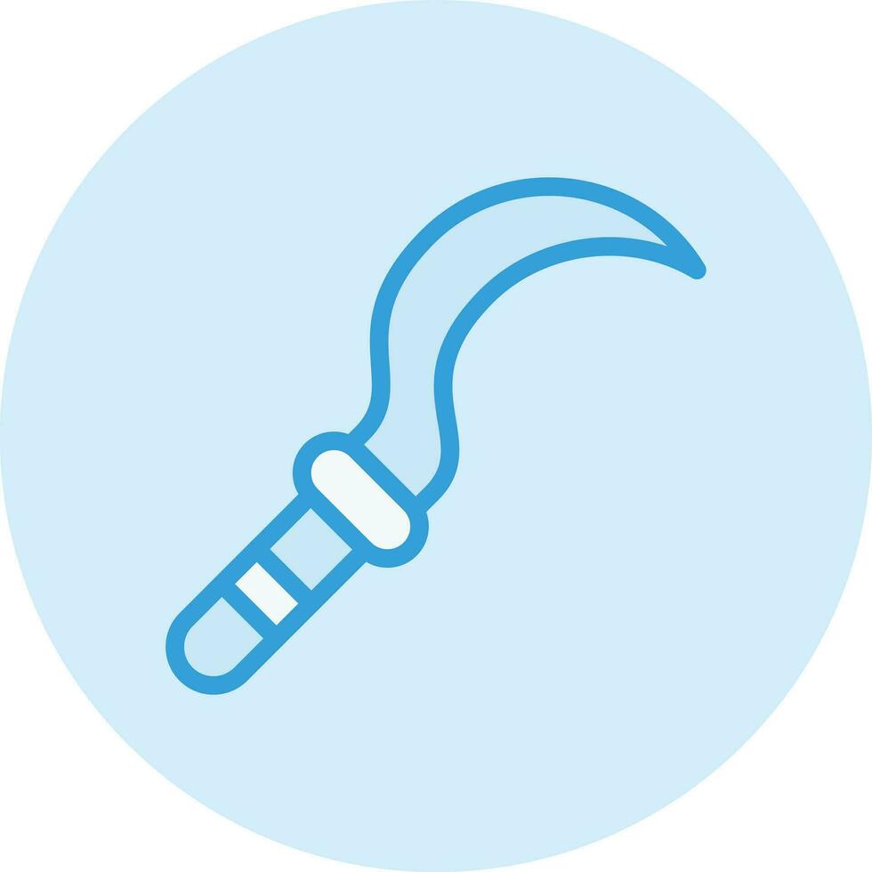Sickle Vector Icon Design Illustration